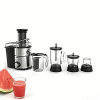 Penjual Terbaik Multifungsi Komersial 4 in 1 Big Mouth Carrot Vegetable Juicer Blender Fruit Juicer Extractor Food Mixer