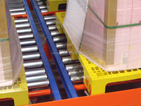 Système de rayonnage radio ASRS en acier avec revêtement en poudre, multi-niveaux, robuste et antirouille