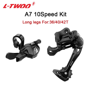 Dérailleur arrière LTWOO A7 <span class=keywords><strong>10</strong></span> <span class=keywords><strong>vitesses</strong></span>, levier de changement de vitesse, dérailleur avant pour groupe <span class=keywords><strong>Shimano</strong></span> 10S, pièces de vélo de montagne - Product Image 6