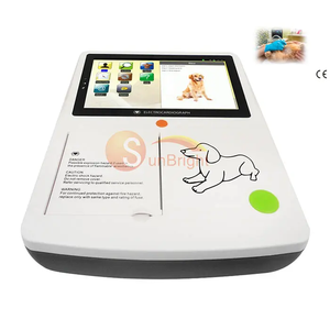 Veterinair Gebruik 3 Kanaals Handheld Ecg Digitale Dierenarts Draagbare 12 Lood Dier Ekg Machines Huisdier Elektrocardiograaf Ekg - Product Image 1