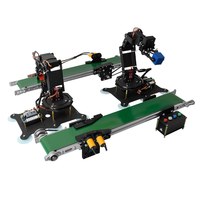Chaîne de montage robotisée à six degrés de liberté à source ouverte Zhongling avec convoyeur de transmission pour environnement industriel