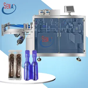 Small Liquid Filling Plastic Ampoule Filling And Sealing Machine