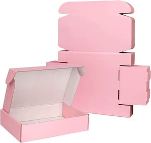 30 <b>Pack</b> 9x6x2 Inch Pink Shipping <b>Boxes</b>,Pink <b>Boxes</b> Corrugated Mailer <b>Boxes</b> for Packaging - Product Image 1