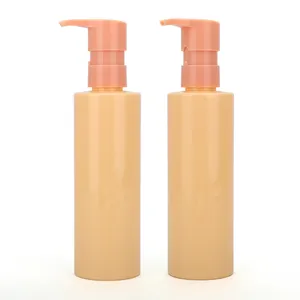 Kunden spezifische Lieferanten Kosmetik flasche Kunststoff klar PET 120ml leere Flasche Kunststoff für Hautpflege lotion und Shampoo mit Press pumpe