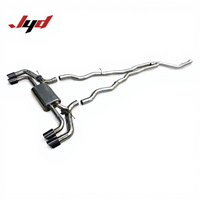 Système d'échappement Catback pour BMW M440i 440i M440 Série 4 3.0T 2019-2023 en acier inoxydable avec valve, vente en gros d'usine OEM