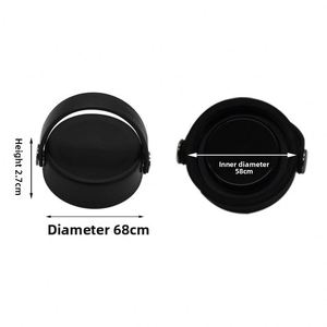 Nouveau couvercle de bec verseur pour gourde isotherme 2024, anti-fuite, en plastique, rond, noir, pour tasse isolée, vente en gros directe du fabricant - Product Image 6