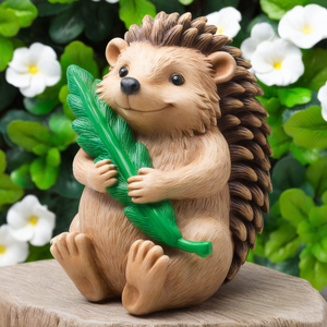 Resin Crafts Home Decoration Animal Statue <strong>Hedgehog</strong> Cute <strong>Hedgehog</strong> Figure Mother <strong>Gifts</strong> Lovely <strong>Hedgehog</strong> Statue - Product Image 1