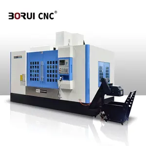 BORUI mesin pusat mesin 5 sumbu untuk aluminium VMC1580 CNC pusat mesin CNC mesin penggilingan vertikal