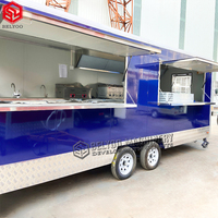 Chariot de restaurant pour Pizza, Hamburger et bière, camion et Taco, support pour chien, alimentation rapide, avec cuisine complète, 9 pouces
