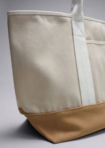 Bolsa de Compras Plegable de Algodón de Alta Calidad LILA, Bolsa de Playa Reutilizable de Gran Capacidad con Logotipo Personalizado para Viajes - Product Image 3