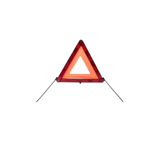 Triángulo de advertencia de señal de tráfico reflectante ABS DE SEGURIDAD DE COCHE móvil para seguridad vial