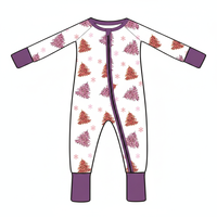 Coffret Mystère Personnalisé pour Bébé : Cadeau de Noël Imprimé Arbre de Noël en Bambou