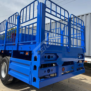 Personalizable FeiChi fábrica 3 ejes resistente valla de carga Animal ganado <span class=keywords><strong>jaula</strong></span> semirremolque con alta calidad para la <span class=keywords><strong>venta</strong></span> - Product Image 6