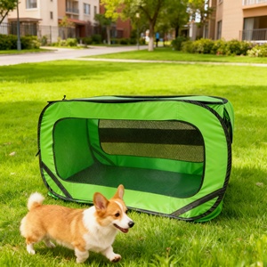 Bestseller Faltbarer Tierkäfig Komfortable Stoff-Tierbetten Modisches Einfarbiges Tierzelt für Bequemes Reisen mit Hunden und Katzen - Product Image 2