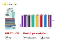 Machine à rouler les cigarettes manuelle classique en plastique 110/78 mm, écologique, compacte, multicolore, portable, pour usage commercial