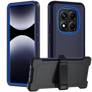 Coques <span class=keywords><strong>de</strong></span> téléphone robustes pour Redmi Note 14 Pro, TPU PC multicouches, antichoc, avec clip <span class=keywords><strong>de</strong></span> ceinture - Product Image 1