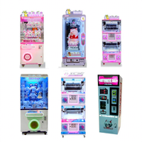 Machine à griffes de poupée pleine grandeur Machine de jeu en métal en plastique en métal poupées de jeu à pièces vente Arcade griffe grue Maquina De Garra