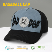 Gorra de Béisbol de Lujo con Bordado 3D, 5 Paneles, Visera Negra, Perfil Alto, Gorras de Gamuza Premium, Estilo Urbano, Personalizada, Unisex