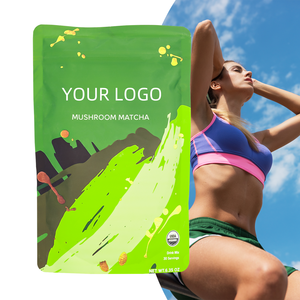 Mélange de poudre matcha aux champignons biologiques de qualité supérieure pour adultes Énergie naturelle et soutien de la concentration - Product Image 2
