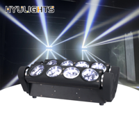 Luz Móvil de Cabeza Led Beam Spider 8X15w Rgbw de Alto Brillo con Control Dmx512 para Escenarios, Conciertos, Espectáculos en Vivo, Dj, Eventos, Fiestas, Clubes