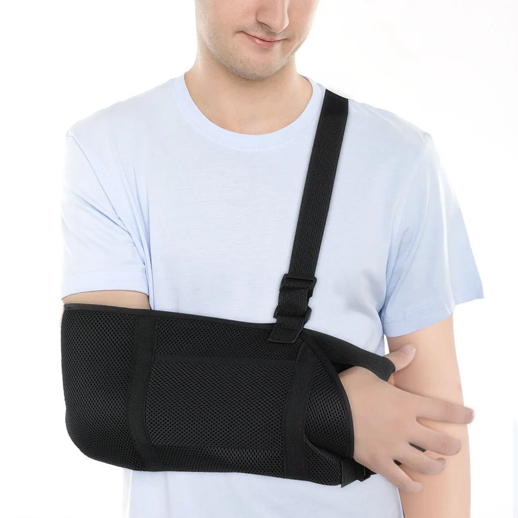 Có thể điều chỉnh y tế chỉnh hình cánh tay Sling khuỷu tay cánh tay Sling vai hỗ trợ Immobilizer Brace