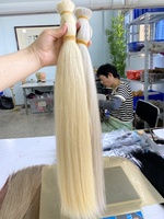 Proveedores Mayoristas de Cabello Virgen Ruso en Mechones Double Drawn a Granel para Trenzar