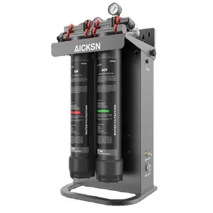 Aicksn komersial RO2000G 0.25 T/H RO sistem penggunaan komersial untuk mesin es kedai kopi Canteen pemurni air Osmosis terbalik Fi