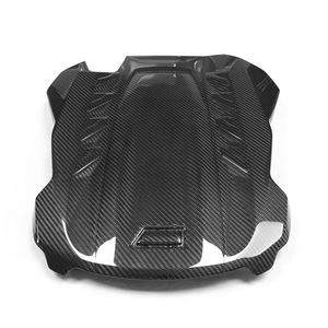 Dry Carbon Fiber <strong>Interiors</strong> Engine Cover F95 F96 Car <strong>Interior</strong> for BMW X5M F95 X6M F96 2020-2023 - Product Image 3