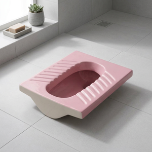 Orissa กระทะเซรามิกแบบนั่งยองห้องน้ำสไตล์จีนแบบชิ้นเดียวทันสมัย - Product Image 1