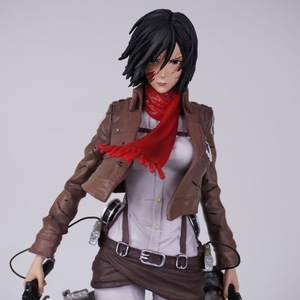 Figurine d'action anime 30 cm Eren Jaeger <span class=keywords><strong>Mikasa</strong></span> <span class=keywords><strong>Ackerman</strong></span> en PVC, modèle de collection, jouet décoratif, en promotion - Product Image 4