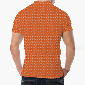 Camisa Polo de Golf de Manga Corta con Botones, Corte Entallado, Textura Piqué, para Hombre, con Diseño de Logotipo Personalizado y Marca Privada - Product Image 3