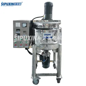 150L High Configuration Liquid Soap Making Machine Homogenizer Mixer Mixing Tank For Shampoo Liquid Soap Mixer Stirrer Machine