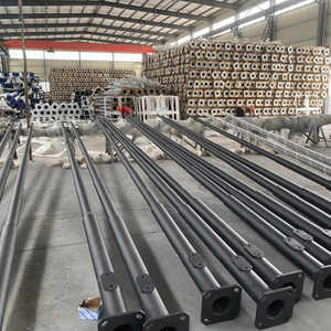 Vendita diretta della fabbrica staffa di <span class=keywords><strong>lampione</strong></span> curva <span class=keywords><strong>palo</strong></span> della luce <span class=keywords><strong>palo</strong></span> della lampada per giardino piazza strada di illuminazione Post - Product Image 5