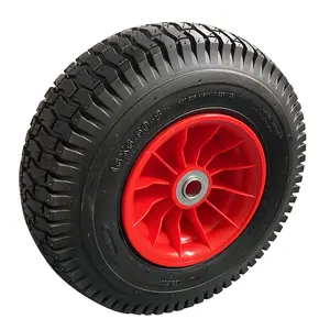 16 inch alta qualidade roda de borracha pneumática 6.50-8 pneu de borracha para jardim carrinho utilitário vagão e equipamentos agrícolas