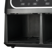 Nouvelle Arrivée RAF : Four Friteuse à Air Chaud Double 5L avec Affichage Numérique et Deux Paniers Indépendants