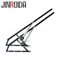 Tige de support de levage électro-hydraulique en acier Jinruida, robuste, pour lit tatami et cadre de lit domestique, avec système de levage et amortissement