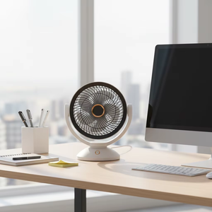 Ventilateur de circulation d'air multifonctionnel USB Portable Petit ventilateur de bureau Rechargeable Ventilateur de bureau - Product Image 2