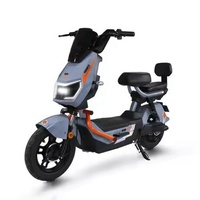 Vélo électrique de ville 48V 350W d'usine chinoise, vélo électrique robuste avec cadre en acier et technologie de capteur numérique, vélo électrique