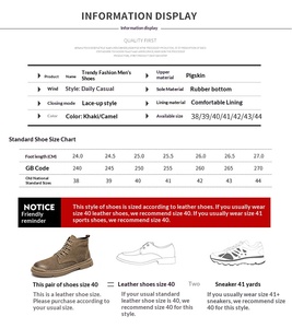 Botas <span class=keywords><strong>Chelsea</strong></span> de Cuero para Hombre, Nuevas 2026, con Cordones, Ligeras, Antideslizantes, al por Mayor - Product Image 6