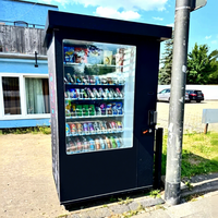 Máquina Expendedora Comercial de Bebidas y Aperitivos con Pantalla Táctil SDK, Refrigeración por Compresor y Monitoreo Remoto para Europa