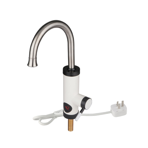 Высокое качество 3000 Вт электрический водонагреватель кран современный пластиковый безрезервуарный мгновенный дисплей температуры горячей воды керамический кухонный - Product Image 1