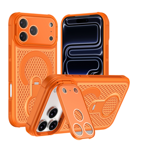 เคสโทรศัพท์แม่เหล็กแบบด้านรุ่นใหม่สำหรับ iPhone 17 11 12 13 Pro Max 14 15 16 Plus พร้อมฟิล์มเลนส์ HD และขายึดป้องกัน - Product Image 1