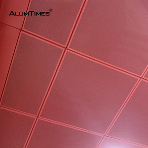 Panneau de plafond en aluminium Alumtimes à <span class=keywords><strong>clipser</strong></span>, 600x600, revêtement PVDF, pour bureau, hôpital, décoration intérieure, installation facile - Product Image 6