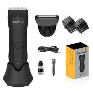 Recortadora de <span class=keywords><strong>vello</strong></span> íntimo LILIPRO Balls Trimmer, inalámbrica, impermeable, <span class=keywords><strong>para</strong></span> <span class=keywords><strong>vello</strong></span> púbico, multifuncional, <span class=keywords><strong>para</strong></span> barba y bikini. - Product Image 2