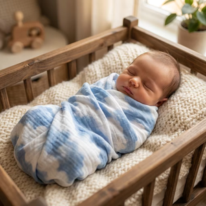 Tessuto in cotone pettinato a peso medio, 100% cotone, doppia garza <span class=keywords><strong>di</strong></span> <span class=keywords><strong>mussola</strong></span> per coperte avvolgenti per neonate e camicie estive - Product Image 3