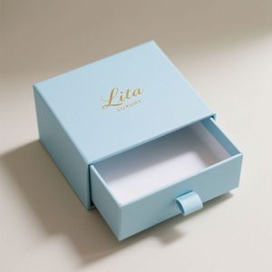 Customized Paper Cardboard Drawer Jewelry Packaging <b>Box</b> <b>Gift</b> Boxes Necklace Earring Bracelet Ring Jewelry <b>Box</b> Custom Size/shape - Product Image 2