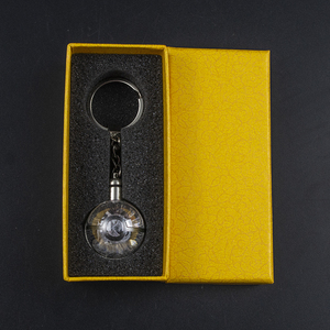 Cheap Wholesale <strong>Snow</strong> <strong>Ball</strong> Keyrings 3d Laserd Crystal <strong>Ball</strong> Keychain with Led Light for Valentine's Day Present - Product Image 6