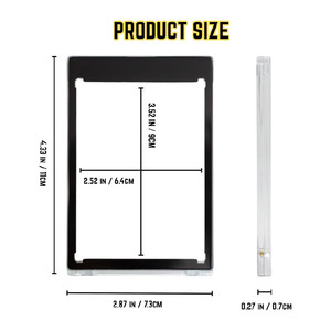Espositore Premium 35 PT con Chiusura Magnetica One-Touch per Carte Sportive e da Collezione - Product Image 3