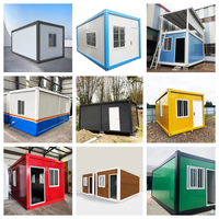 Case Modulari Prefabbricate con Finestre in PVC e Porte in Acciaio per Progetti di Alloggi Comunali