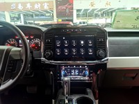 Système de navigation GPS pour voiture avec double écran et panneau AC, pour Ford F150 RAPTOR 2009-2014, autoradio et téléviseur combinés